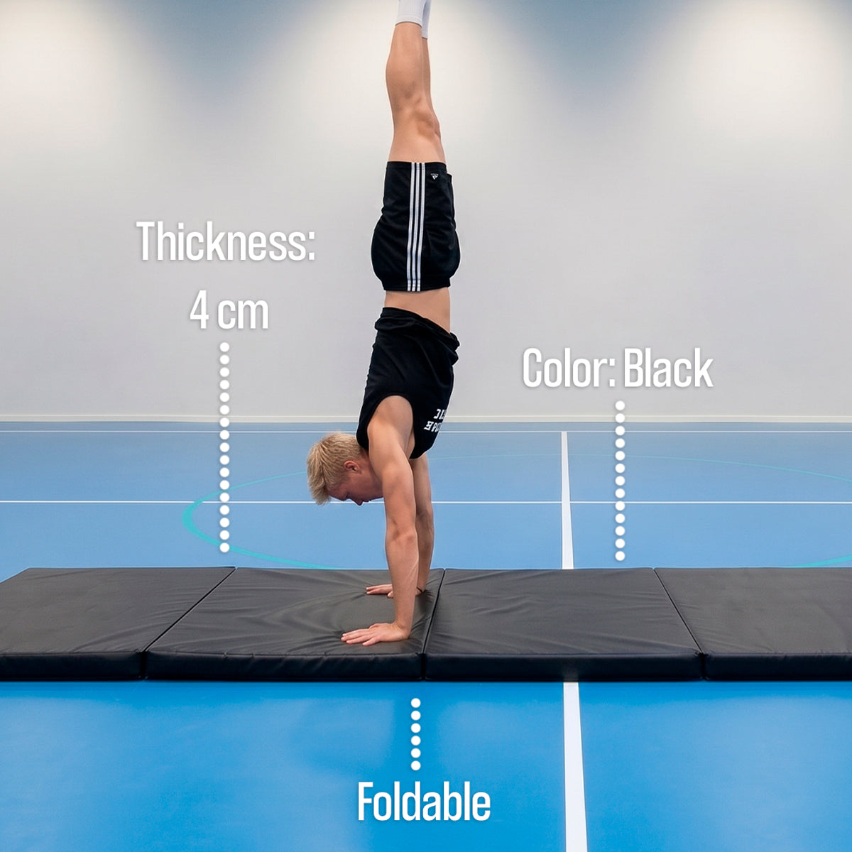 
              AirTrack Nordic Gymnastics Mat 245x120x4cm